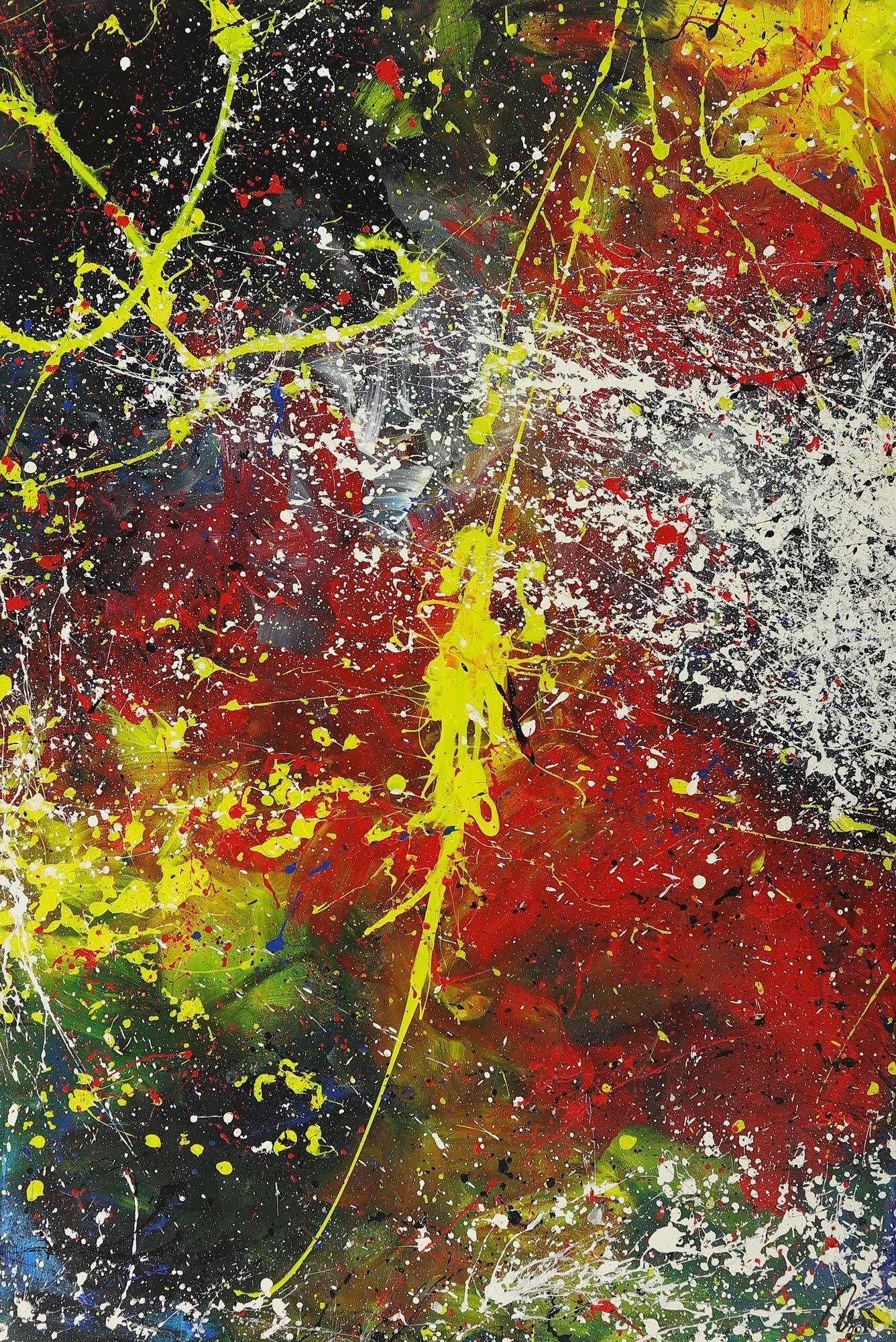 Abstract original No. 1638 by Alex Zerr