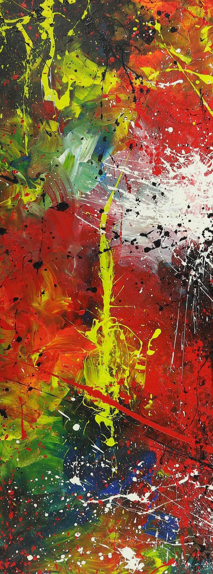Abstract original No. 1642 by Alex Zerr