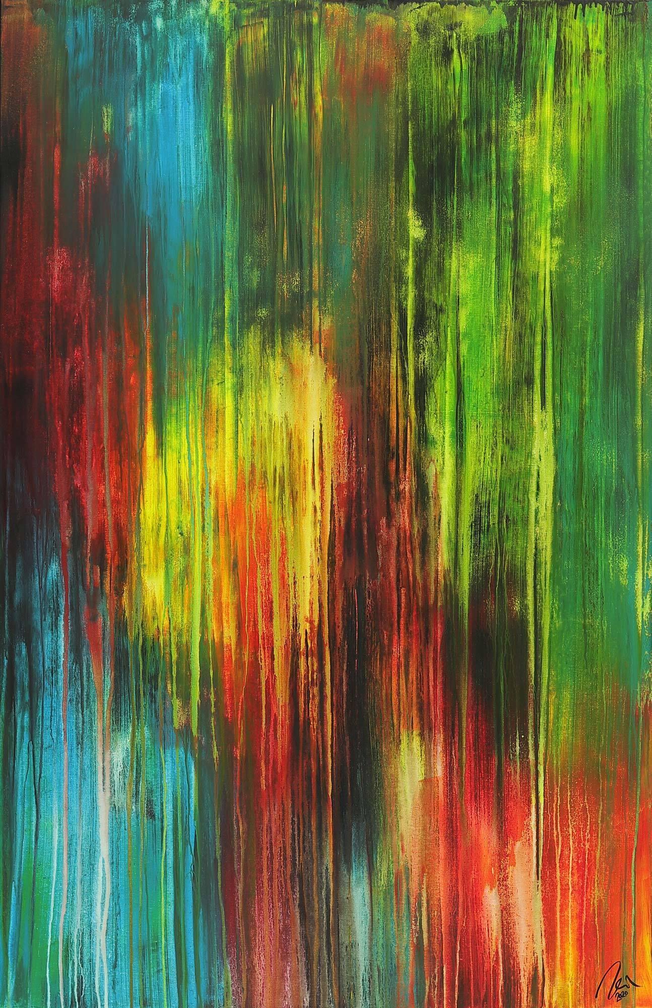 Abstract original No. 1645 by Alex Zerr