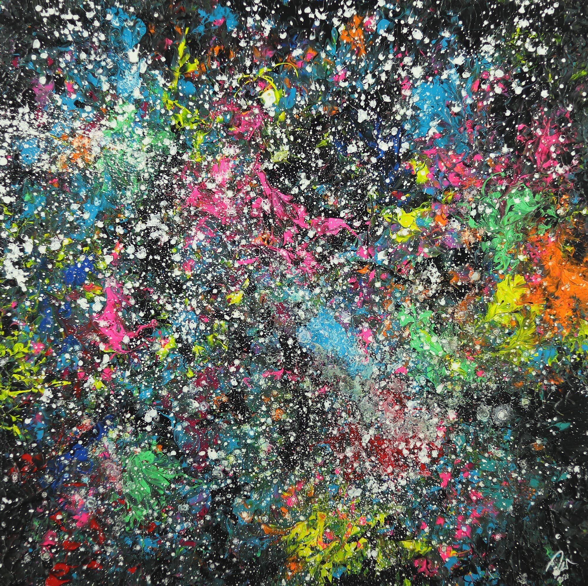 Abstract original No. 1652 by Alex Zerr