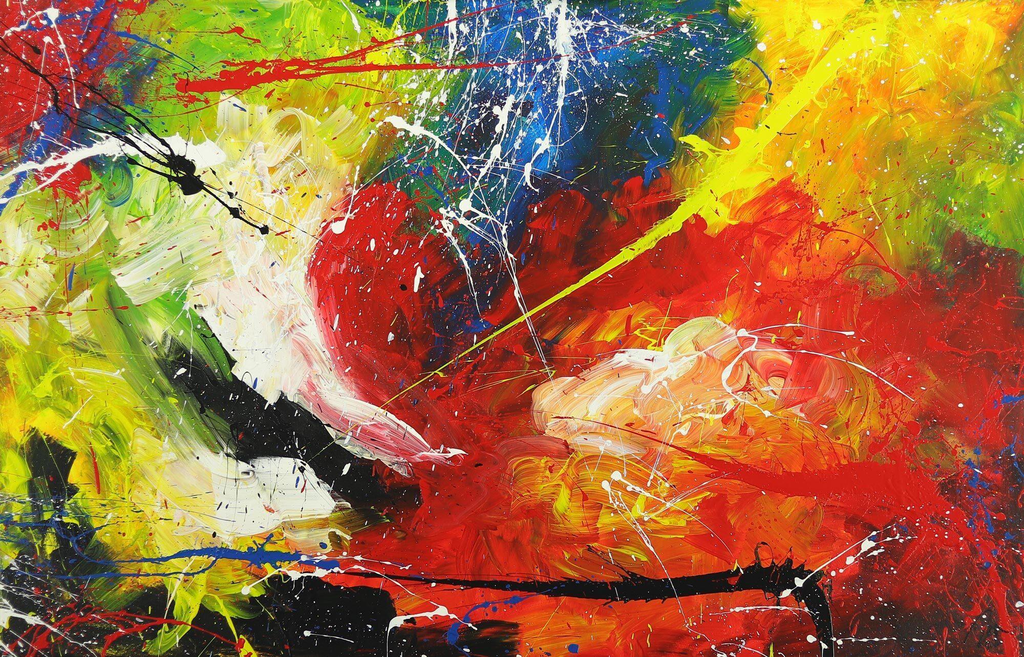 Abstract original No. 1654 by Alex Zerr