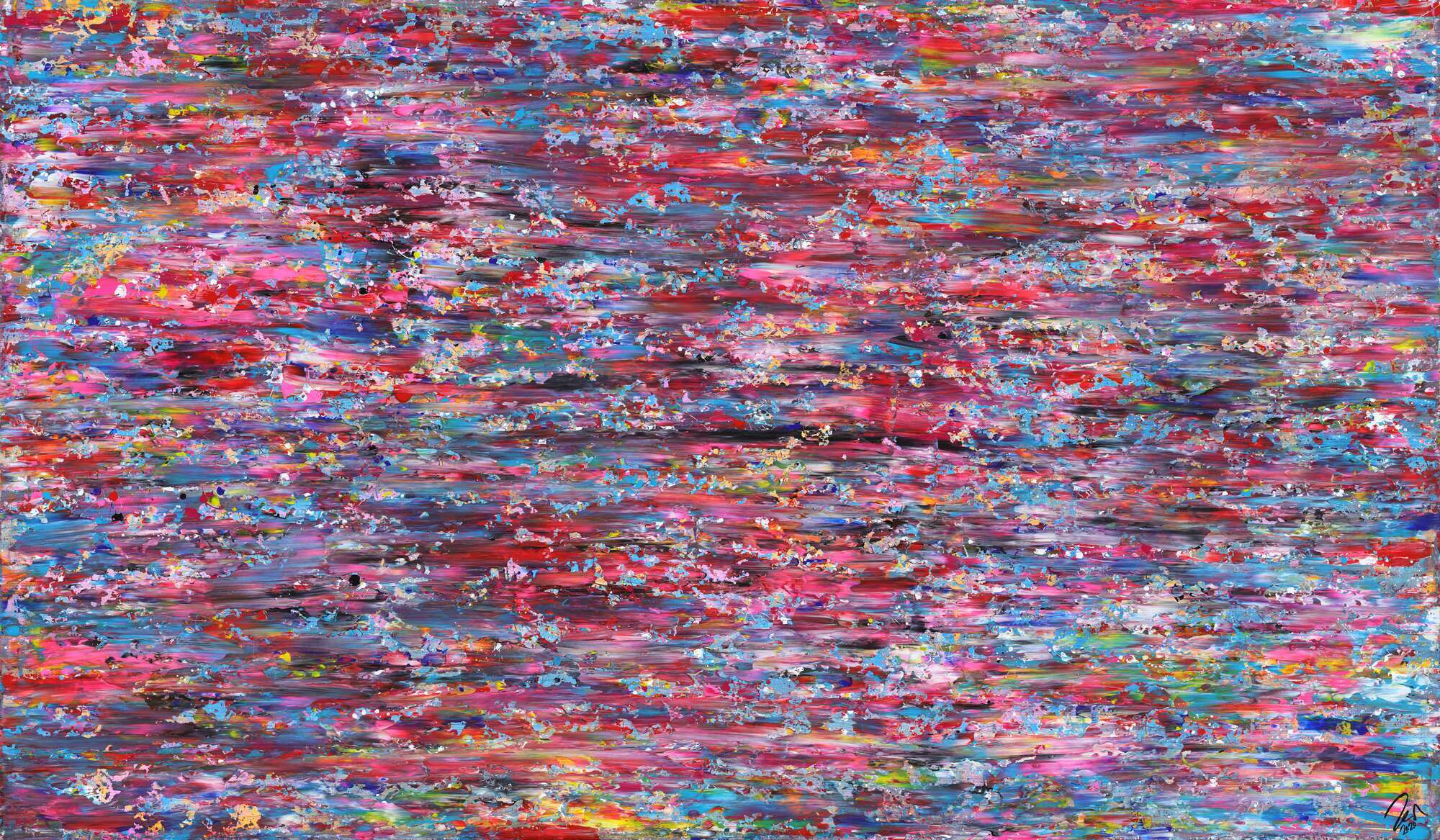 Abstract original No. 1656 by Alex Zerr