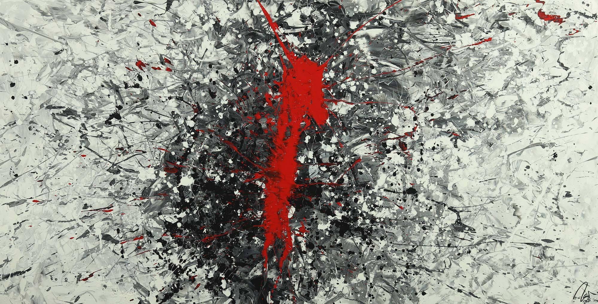 Abstract original No. 1662 by Alex Zerr