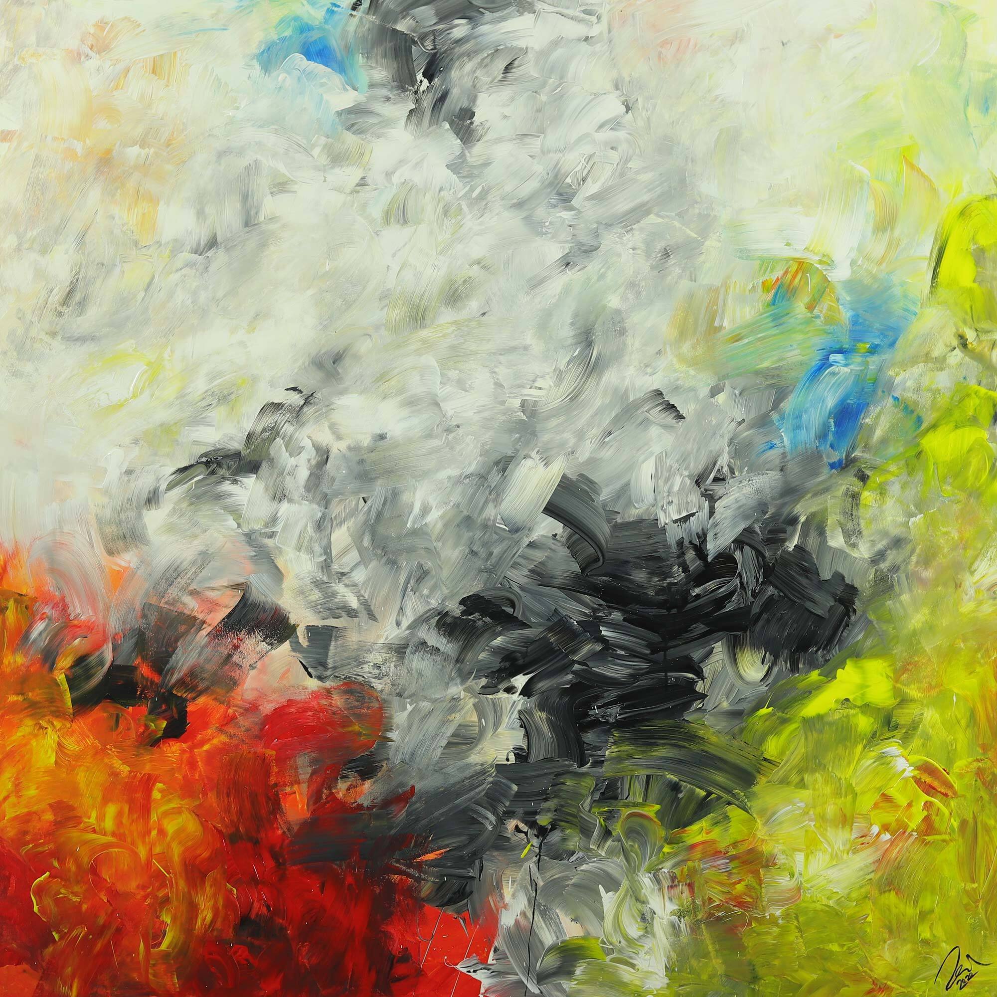 Abstract original No. 1668 by Alex Zerr