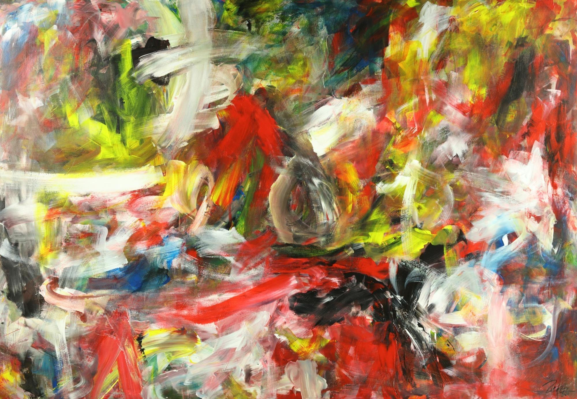 Abstract original No. 1808 by Alex Zerr