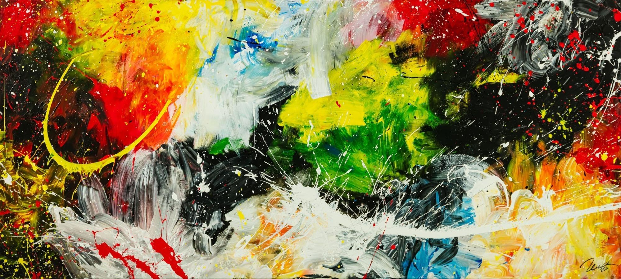 Abstract original No. 1810 by Alex Zerr