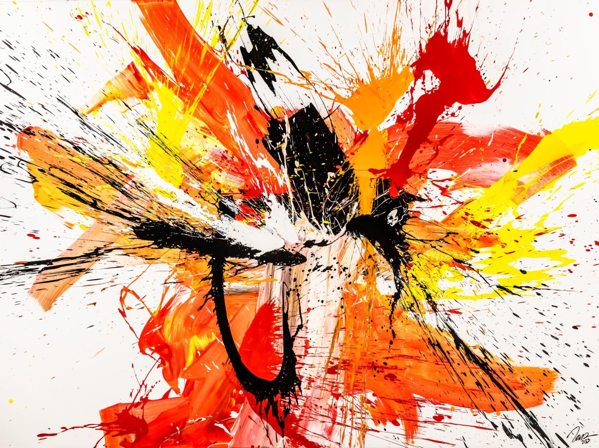 Abstraktes Original Nr. 1873 von Alex Zerr