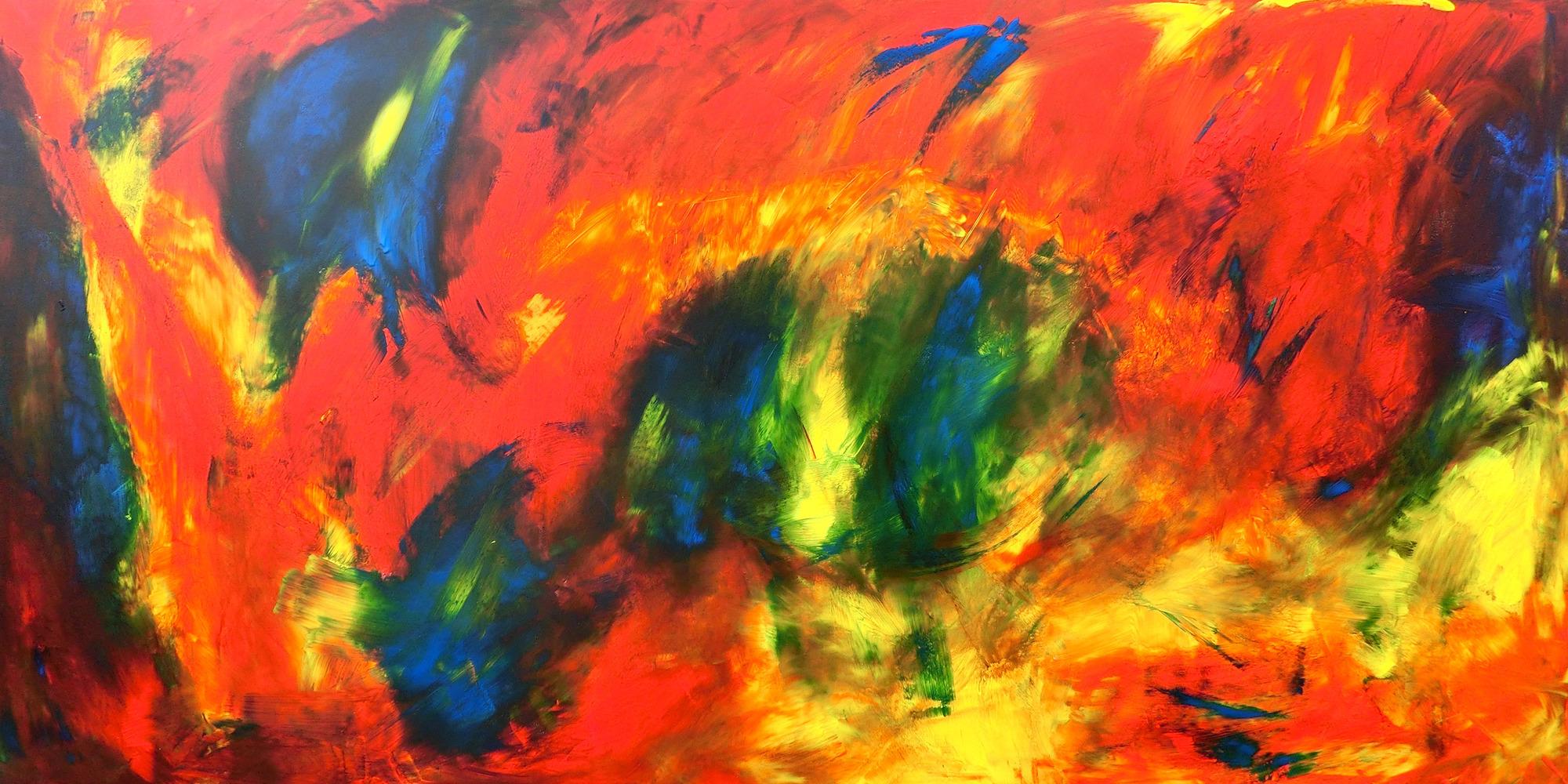 Abstract original No. 232 by Alex Zerr