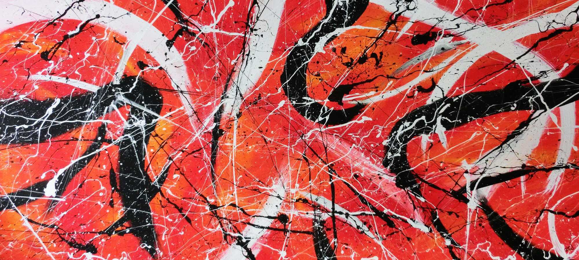 Abstraktes Original Nr. 25 von Alex Zerr