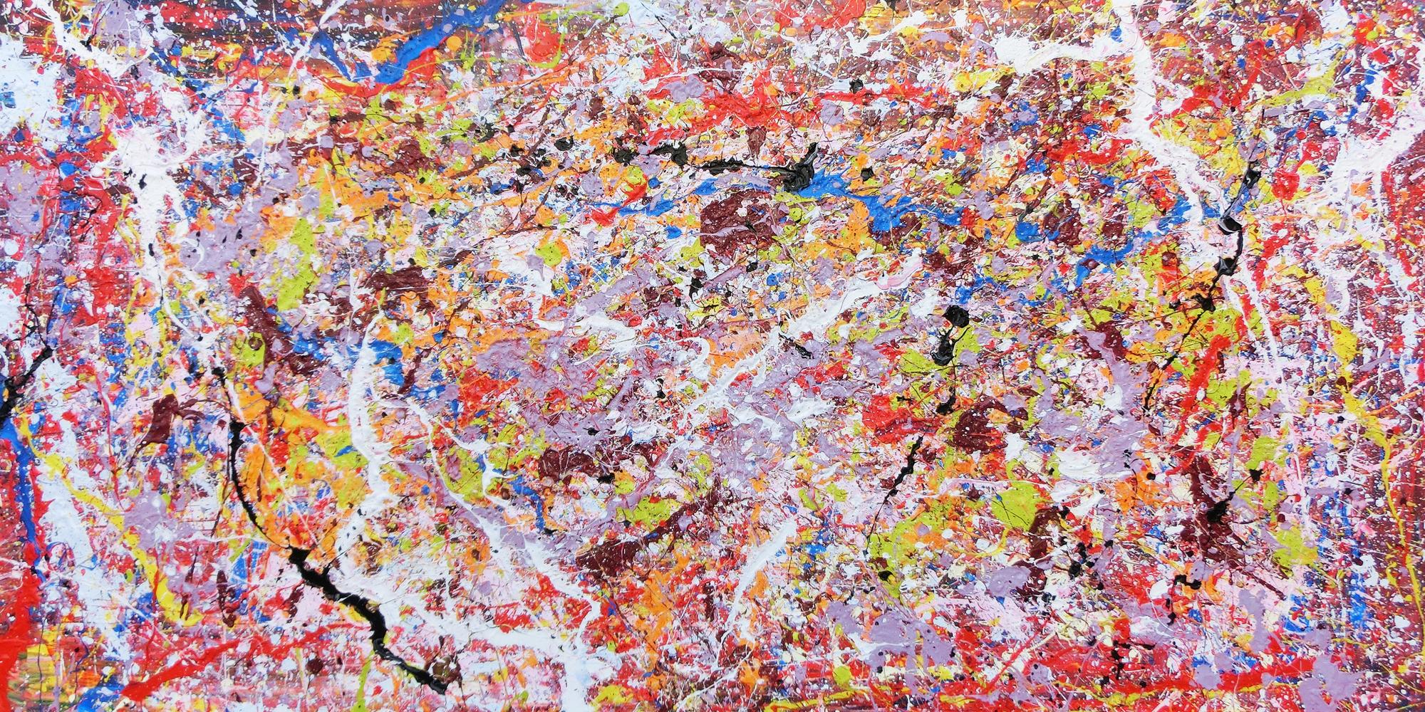 Abstract original No. 256 by Alex Zerr