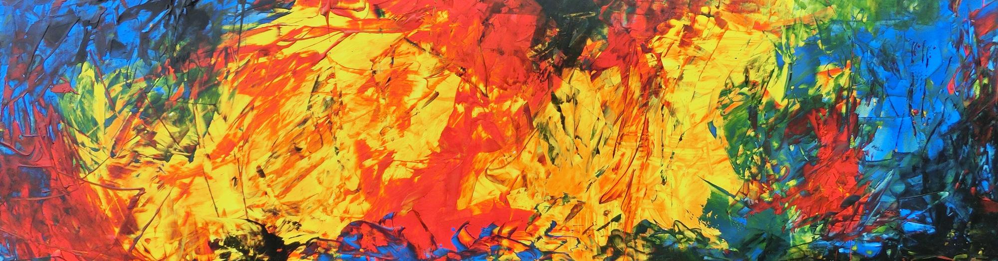 Abstract original No. 274 by Alex Zerr
