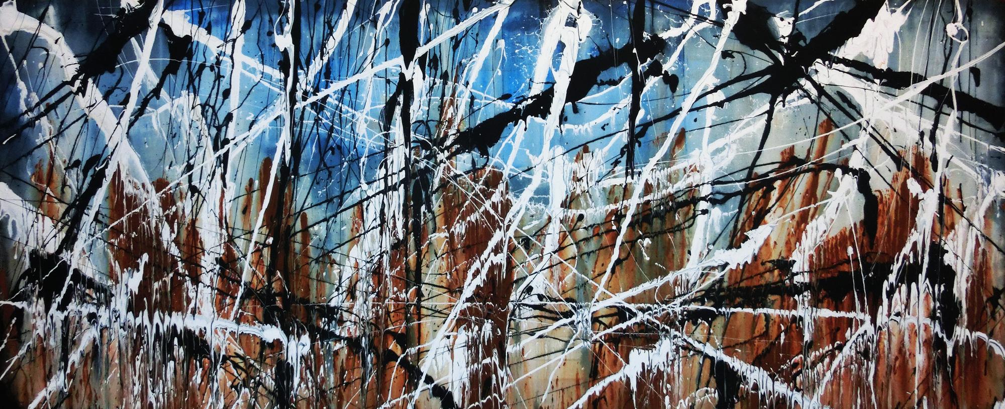 Abstraktes Original Nr. 31 von Alex Zerr