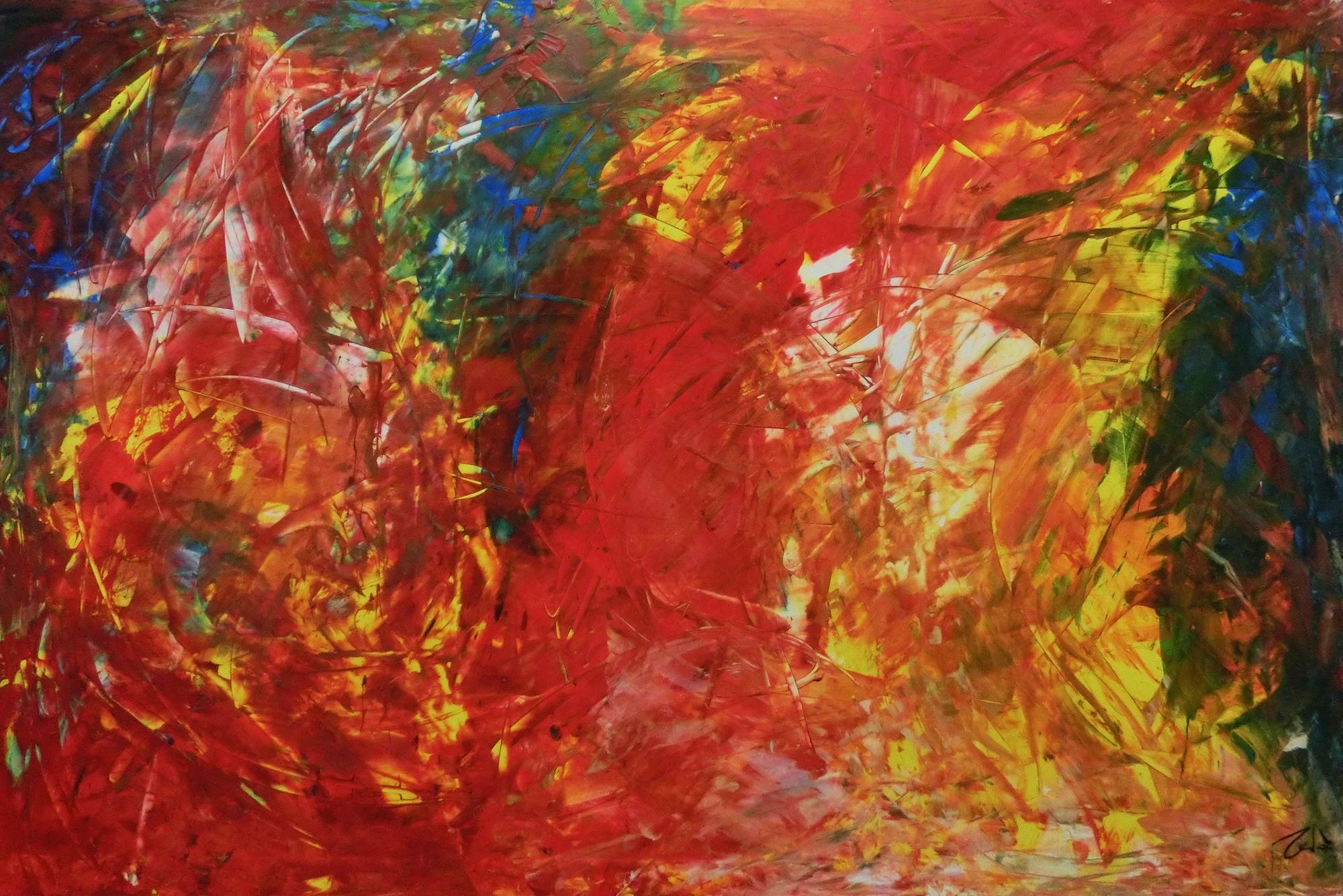 Abstract original No. 317 by Alex Zerr