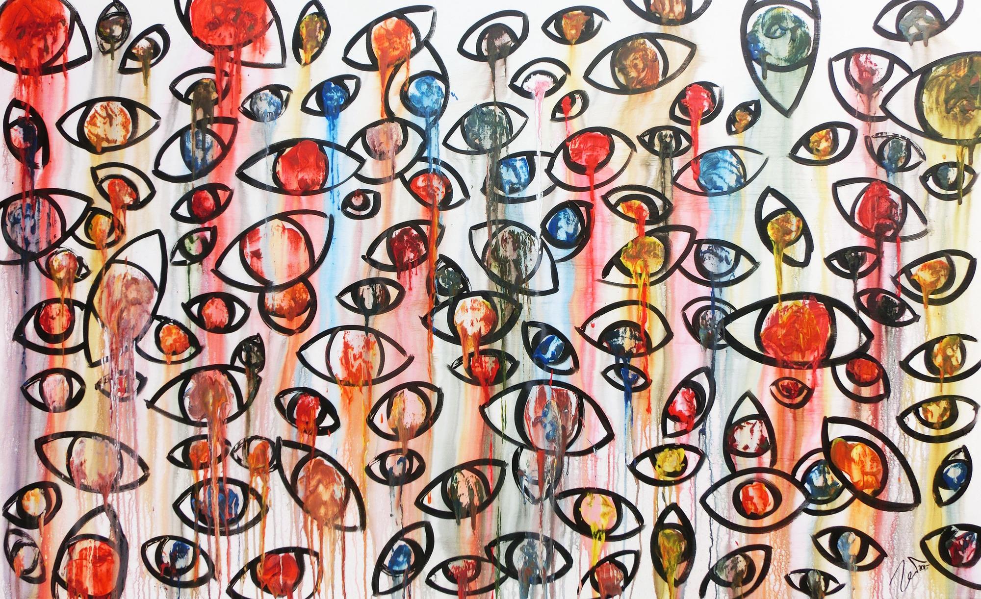 Abstract original No. 325 by Alex Zerr