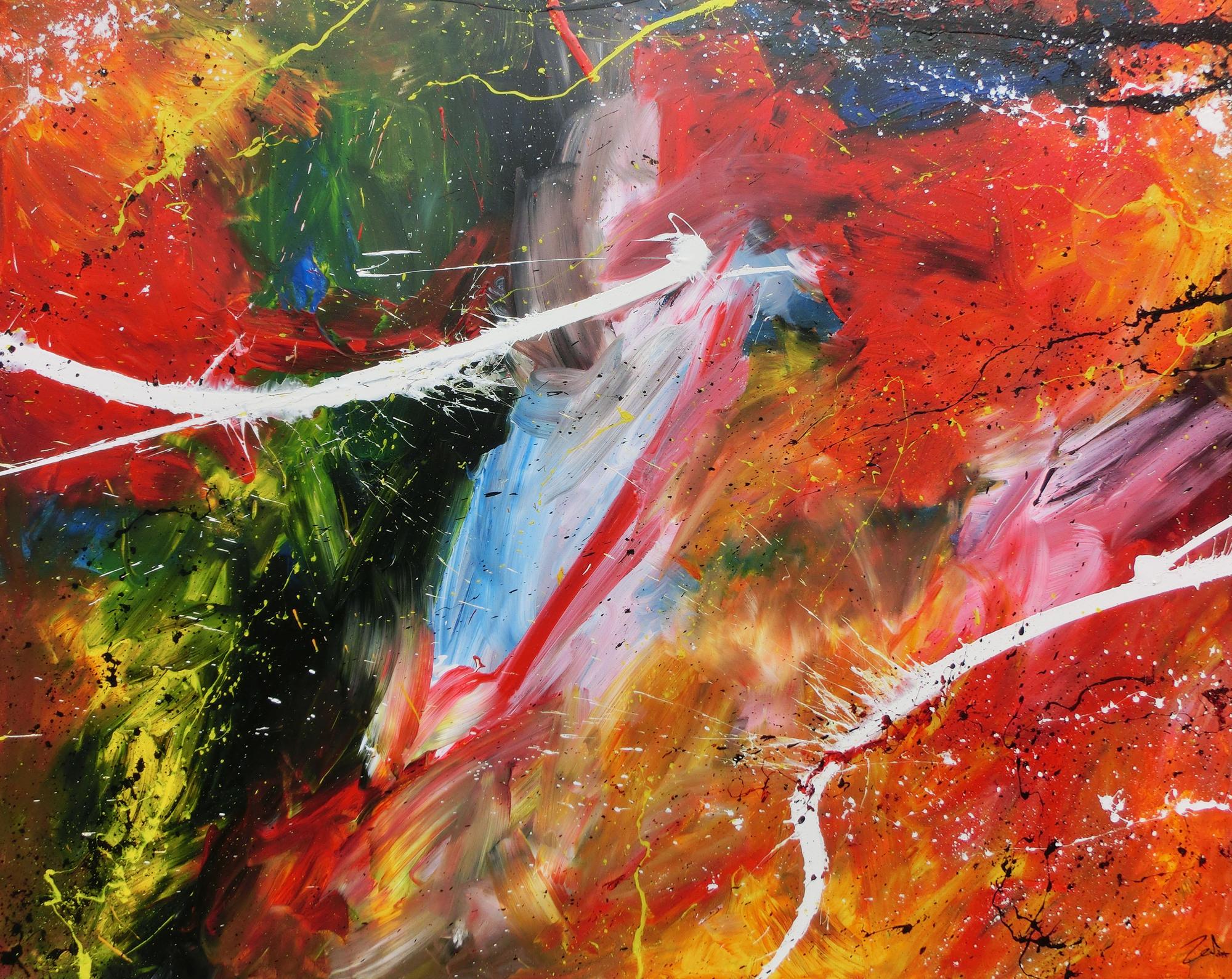 Abstract original No. 327 by Alex Zerr