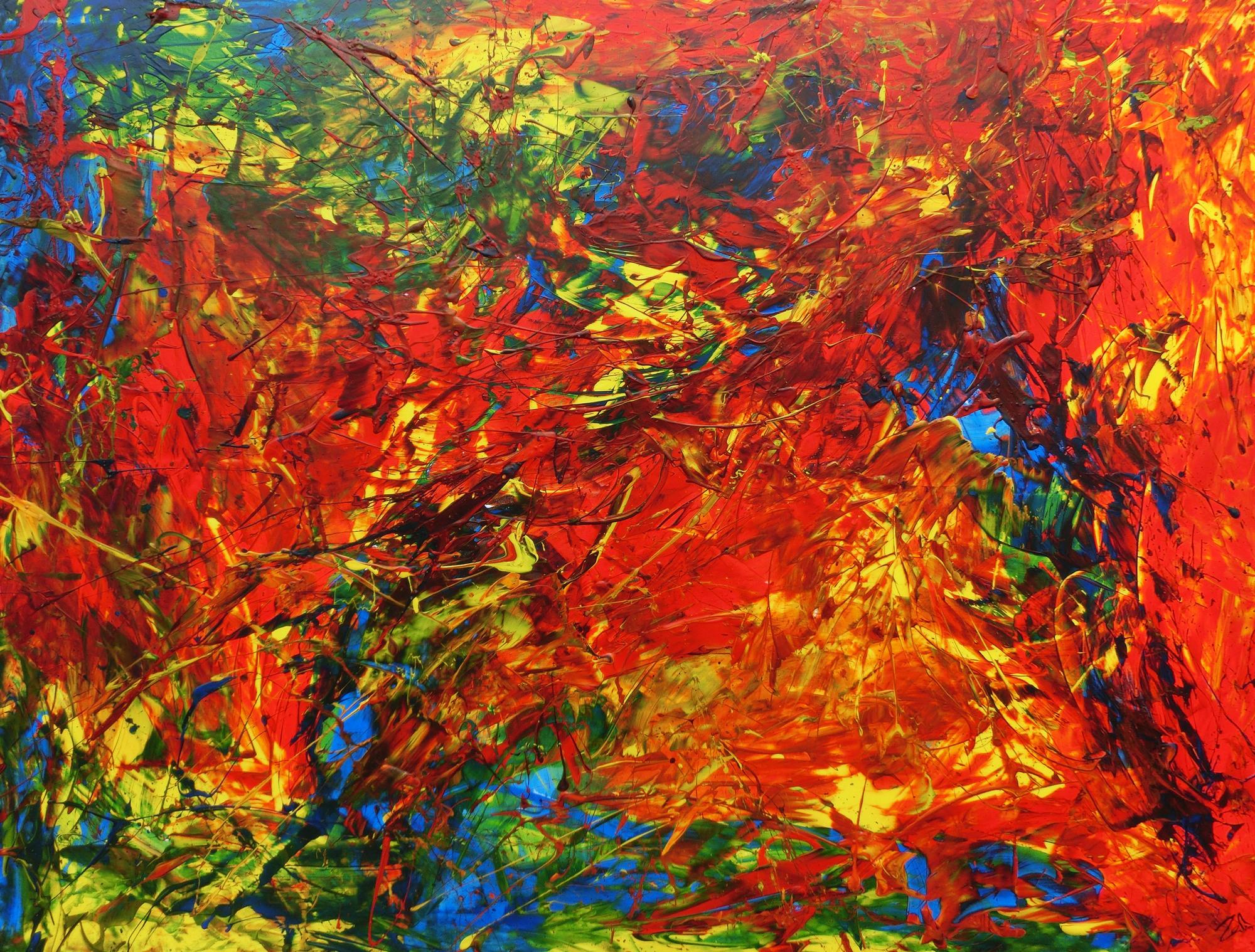Abstract original No. 328 by Alex Zerr