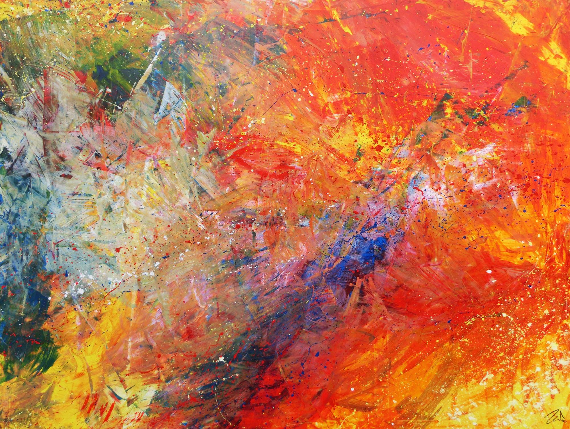 Abstract original No. 333 by Alex Zerr