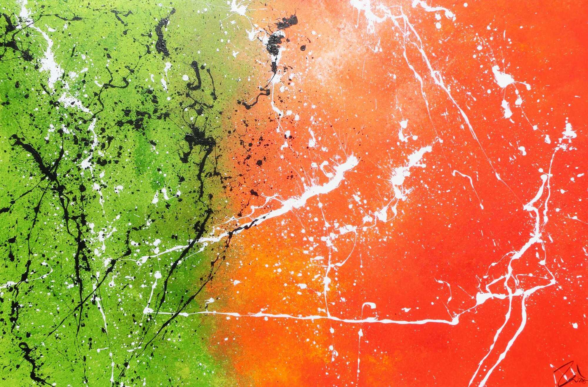 Abstract original No. 348 by Alex Zerr