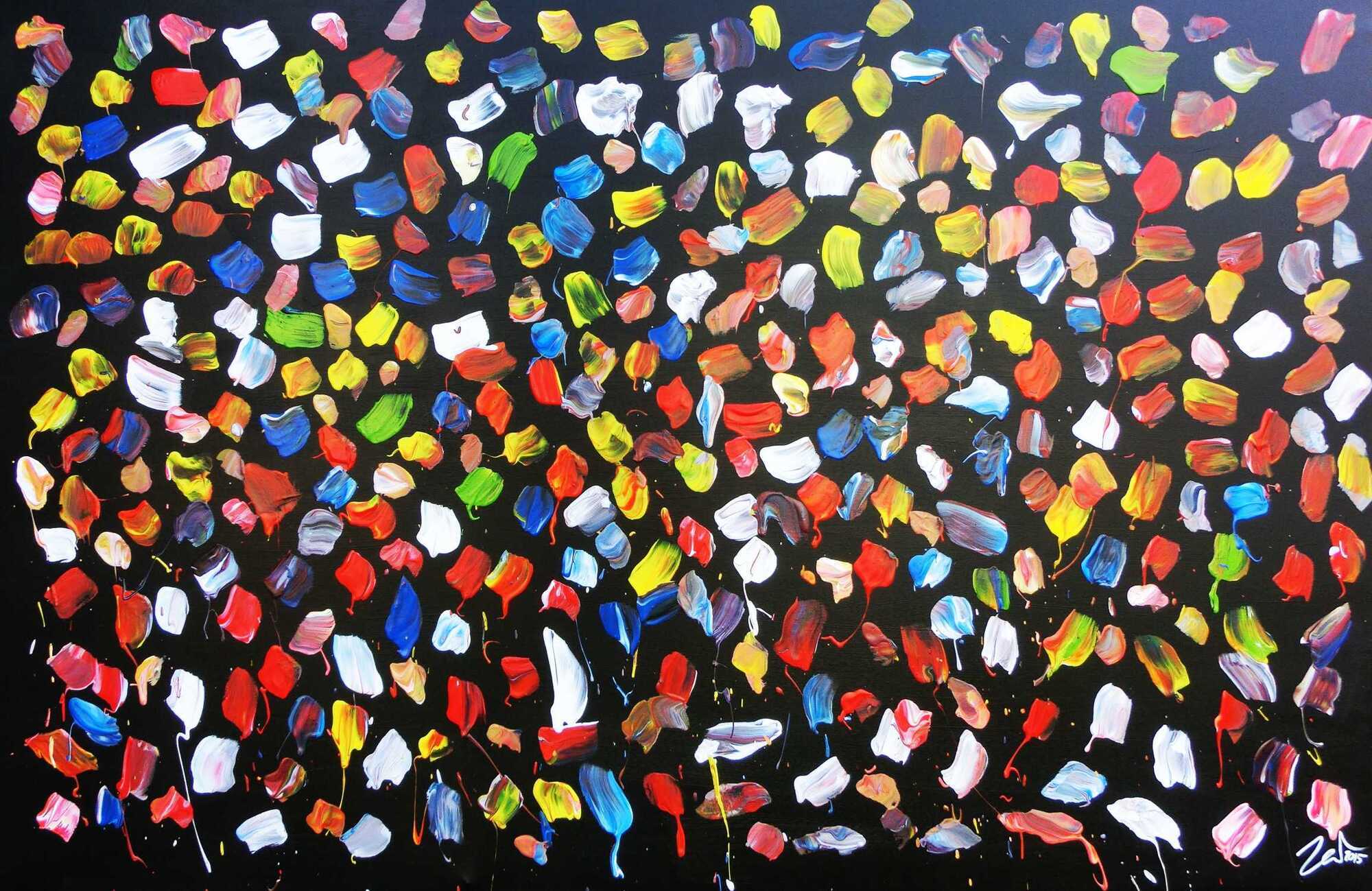 Abstract original No. 350 by Alex Zerr
