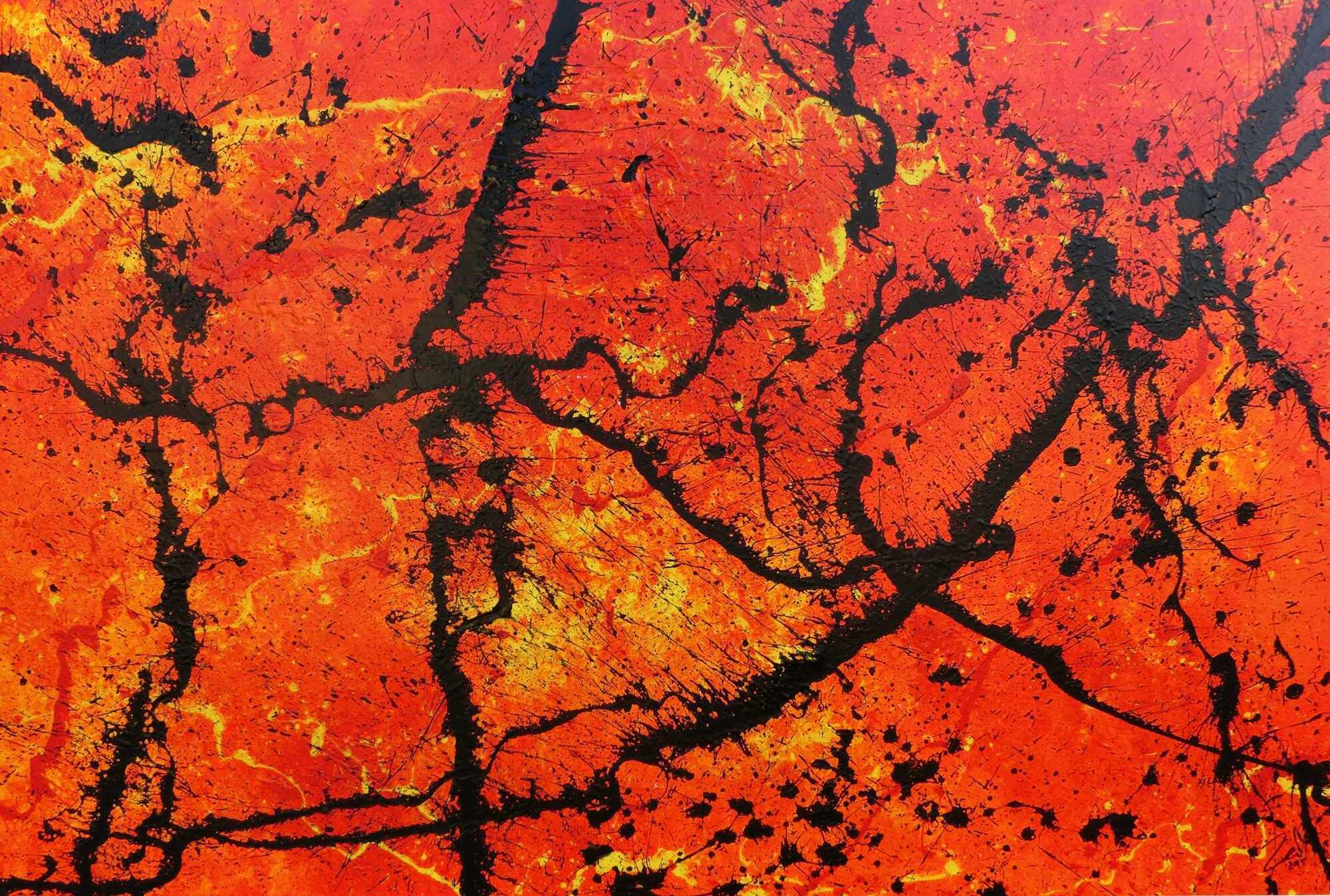 Abstract original No. 351 by Alex Zerr