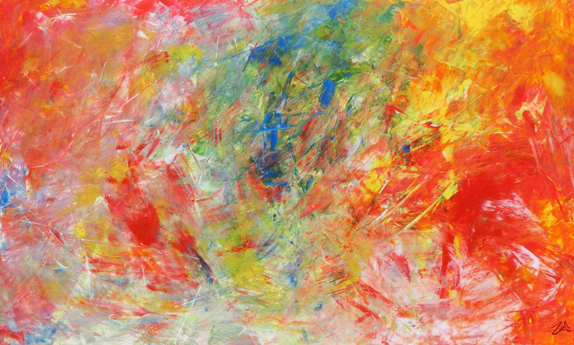 Abstract original No. 385 by Alex Zerr