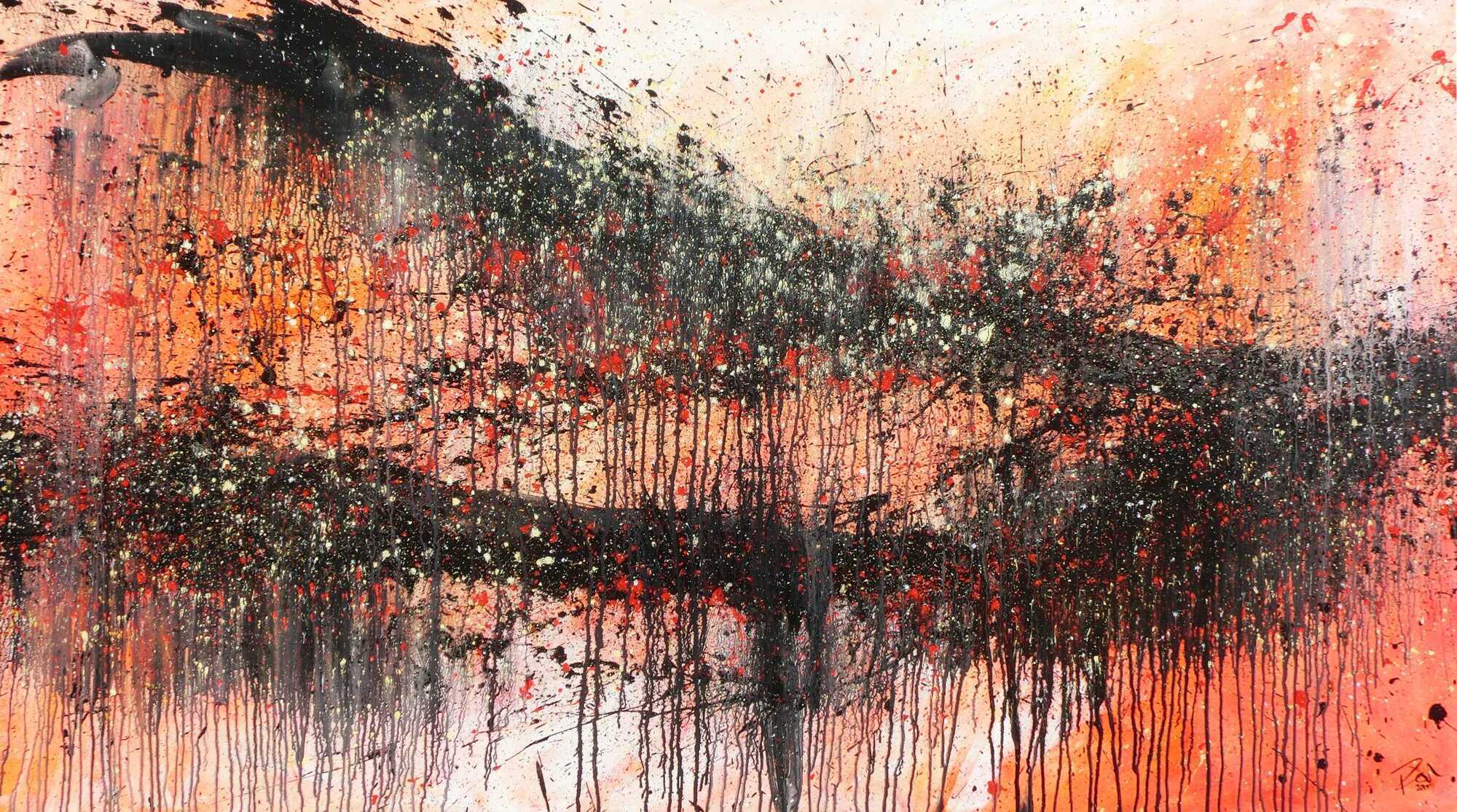 Abstract original No. 386 by Alex Zerr