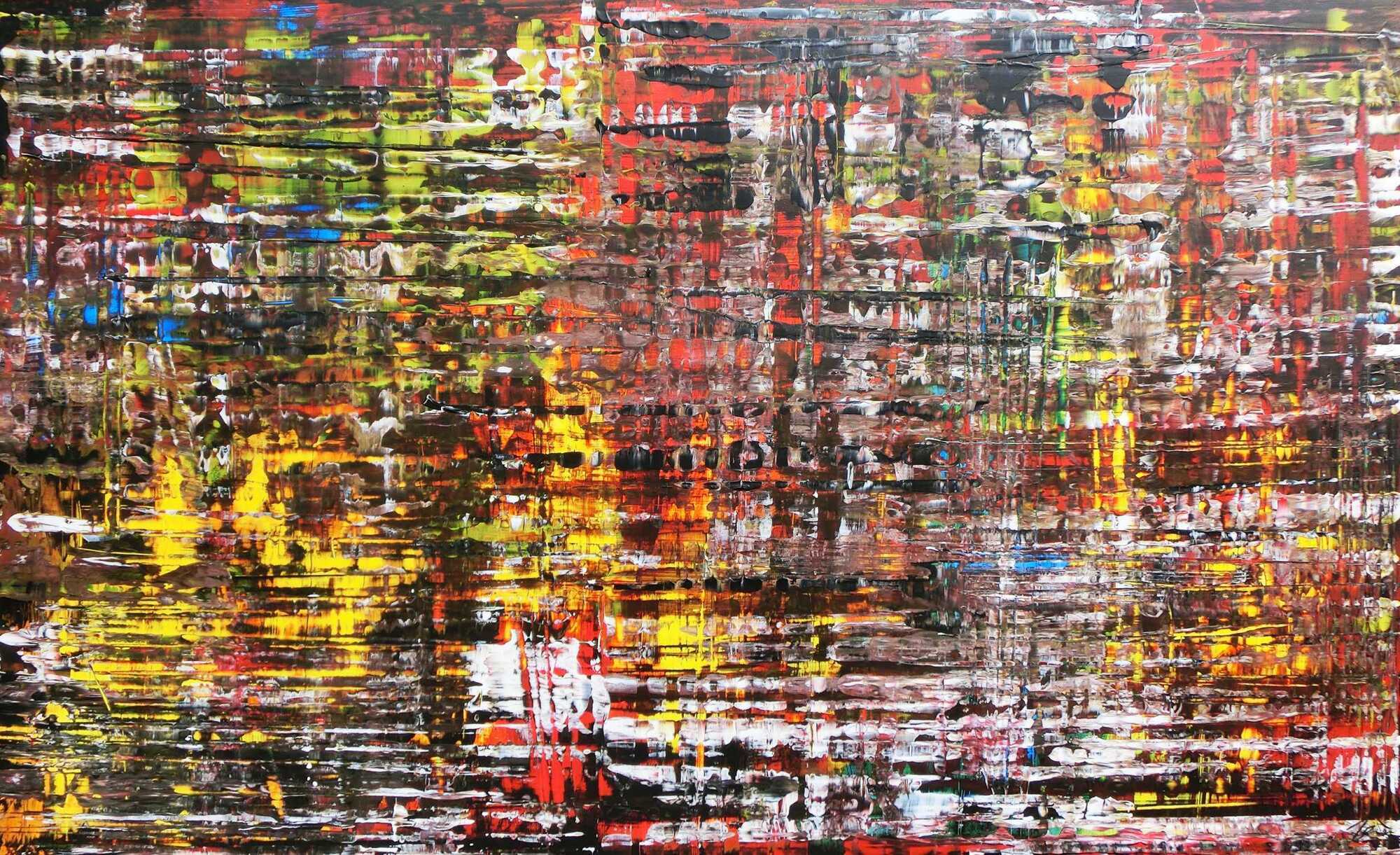 Abstract original No. 390 by Alex Zerr