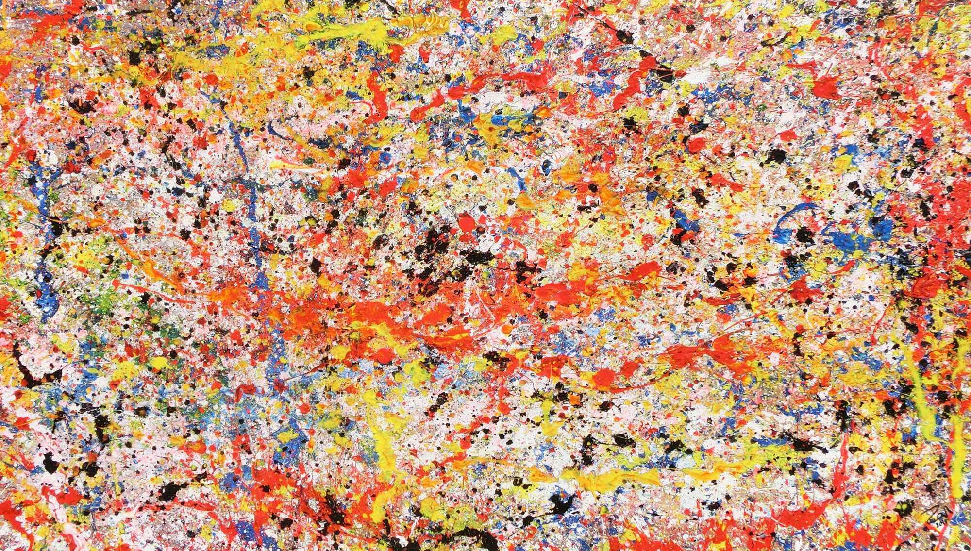 Abstract original No. 400 by Alex Zerr