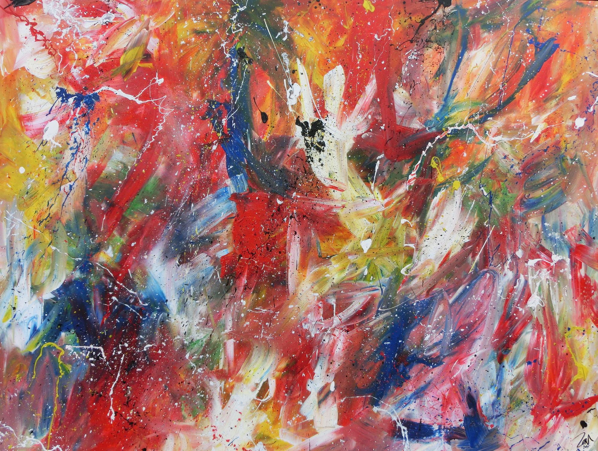 Abstract original No. 409 by Alex Zerr