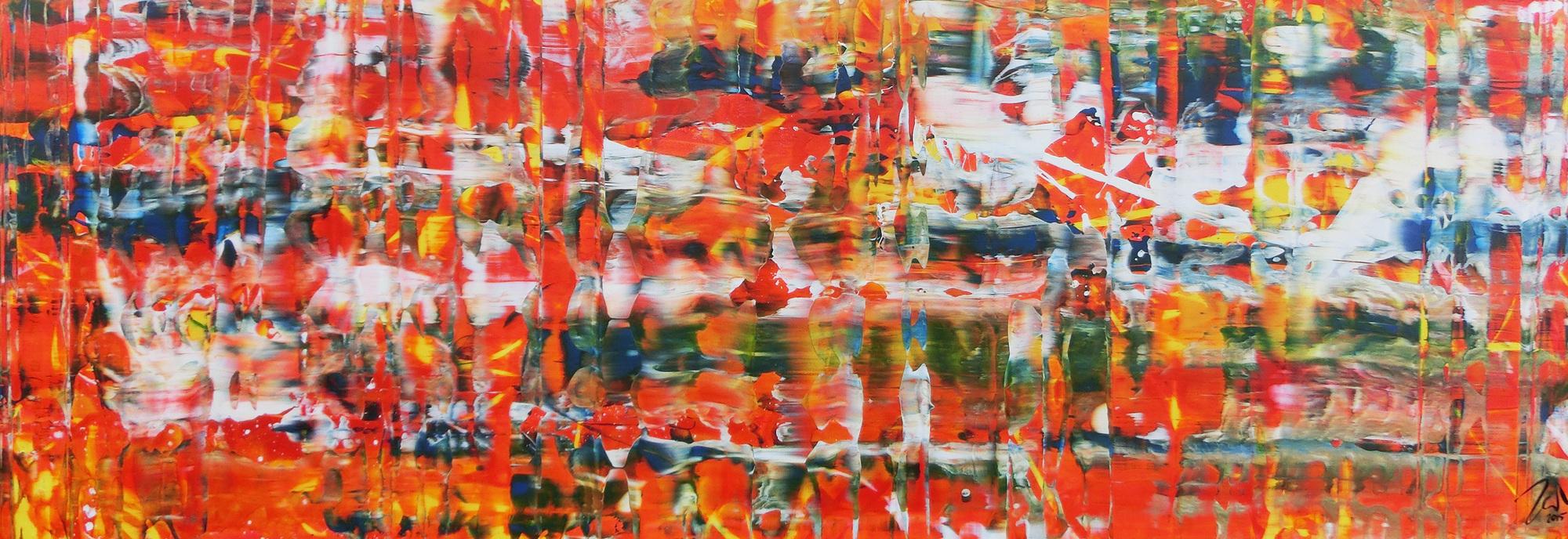 Abstract original No. 411 by Alex Zerr