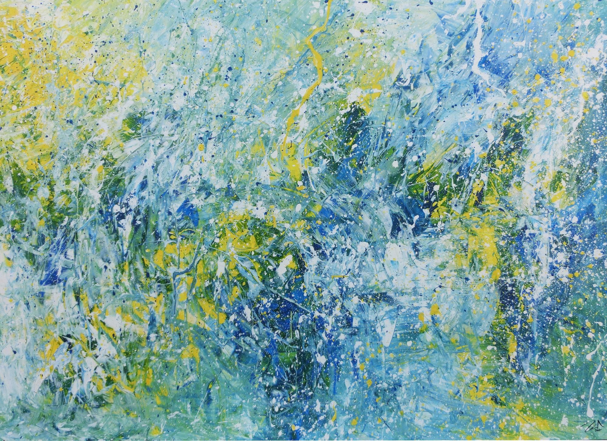 Abstract original No. 416 by Alex Zerr