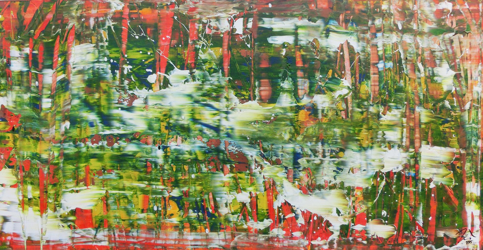Abstract original No. 418 by Alex Zerr