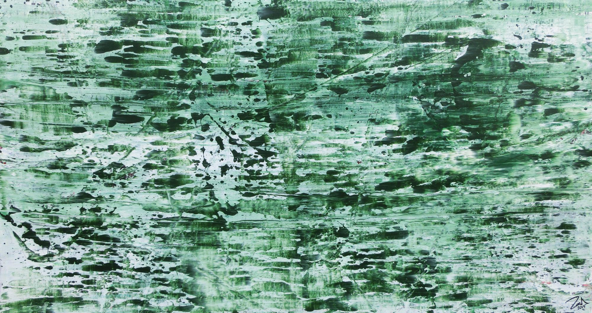 Abstraktes Original Nr. 421 von Alex Zerr