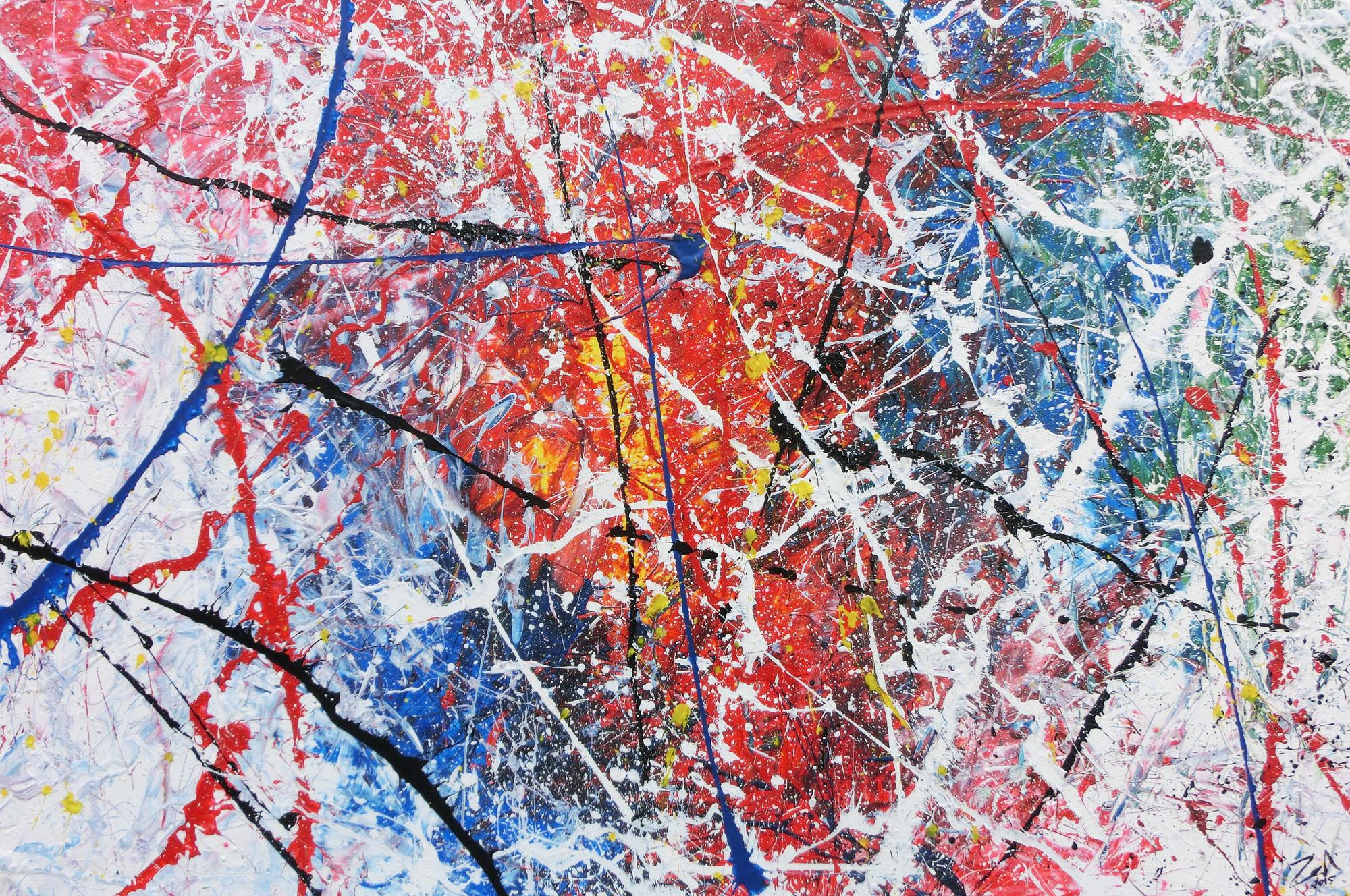 Abstract original No. 423 by Alex Zerr