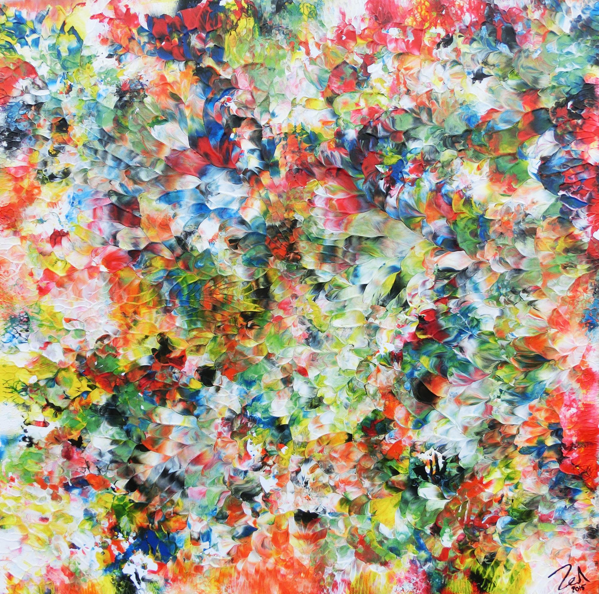 Abstract original No. 437 by Alex Zerr