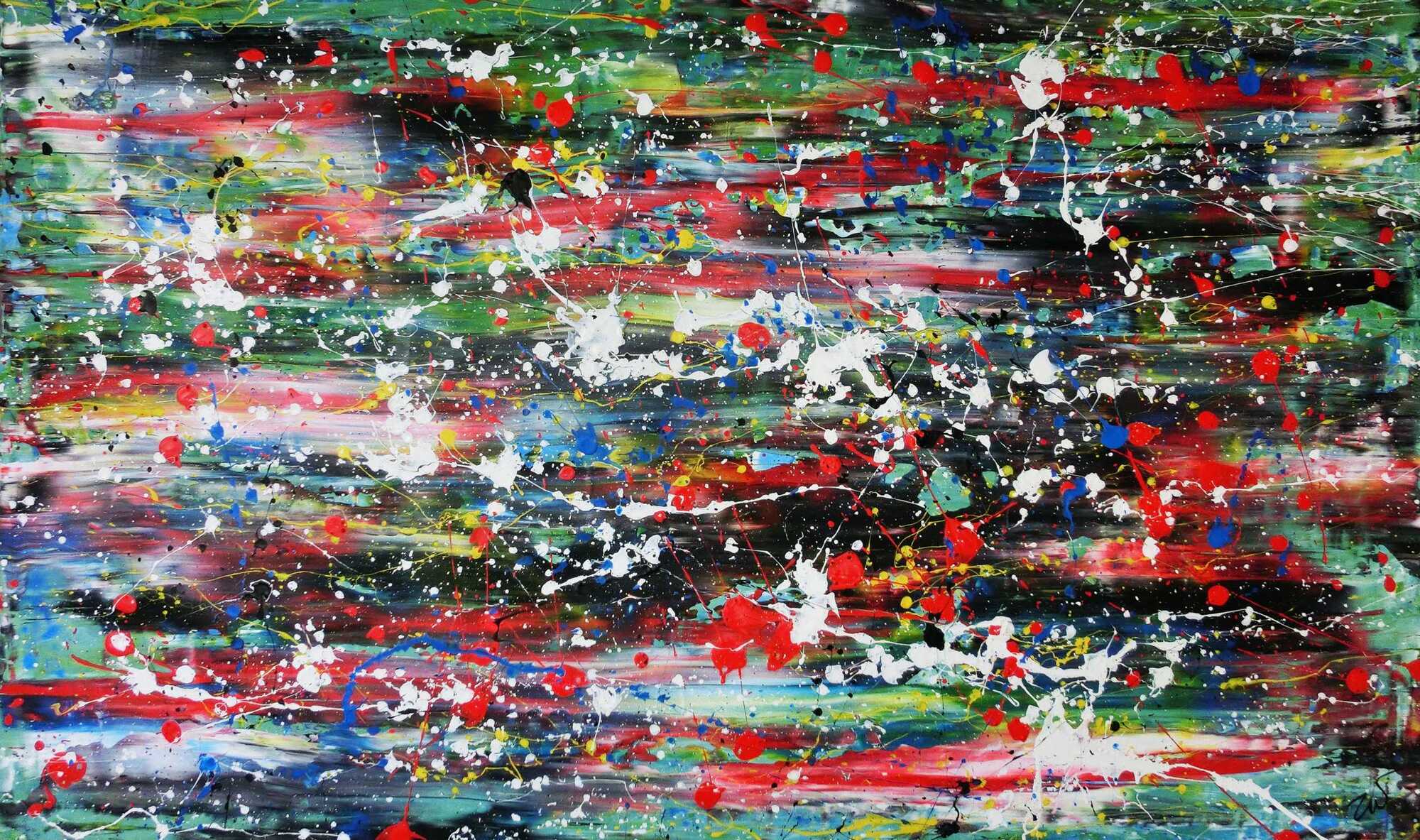 Abstraktes Original Nr. 49 von Alex Zerr