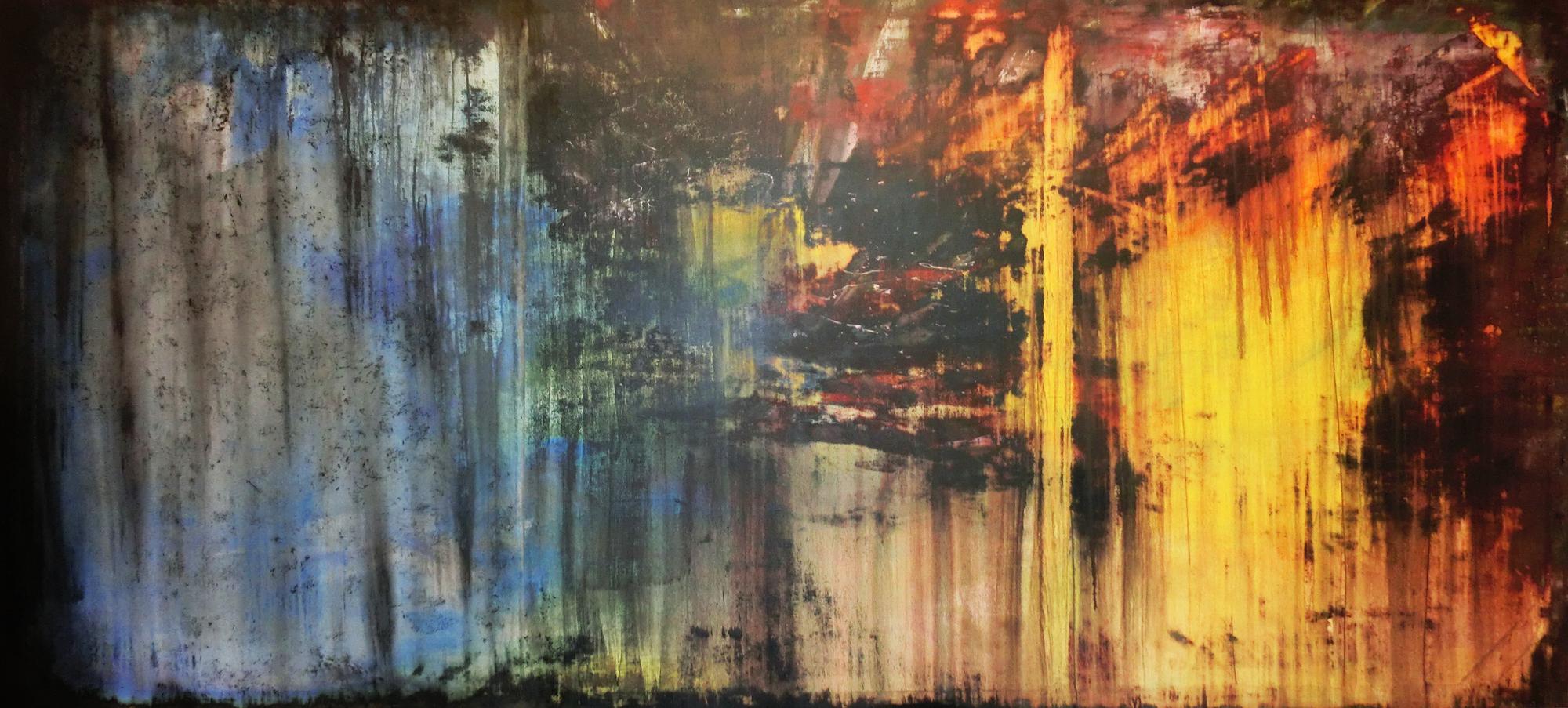 Abstraktes Original Nr. 5 von Alex Zerr