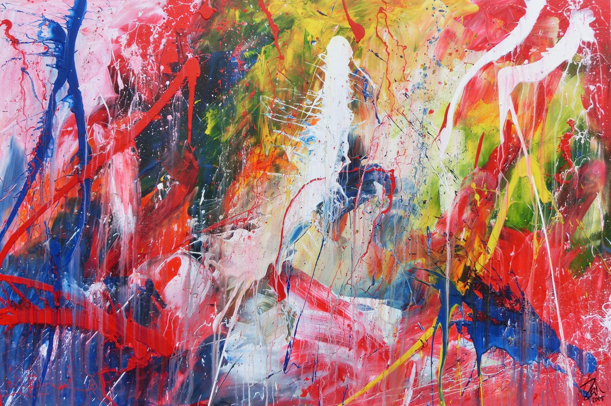 Abstraktes Original Nr. 503 von Alex Zerr
