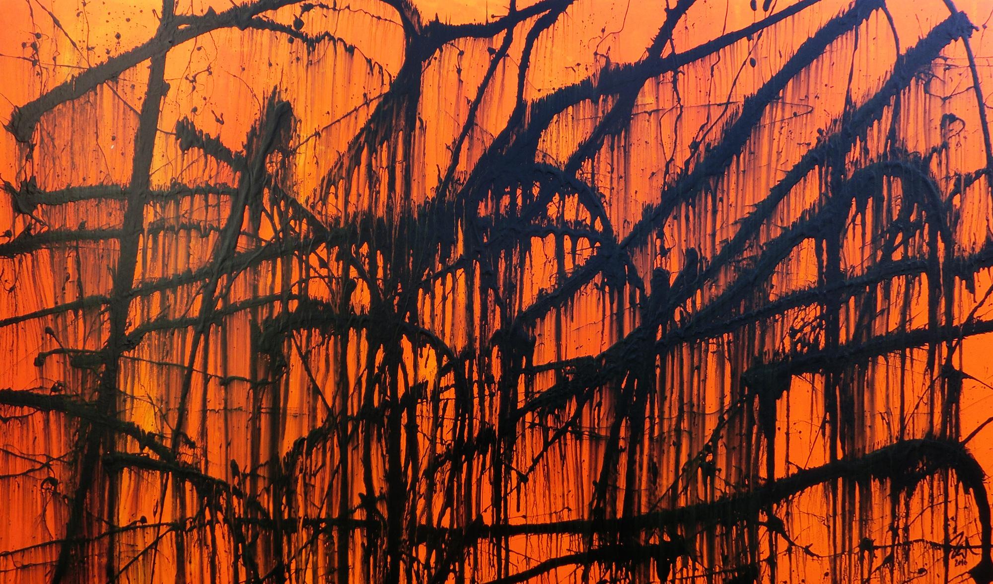 Abstraktes Original Nr. 513 von Alex Zerr