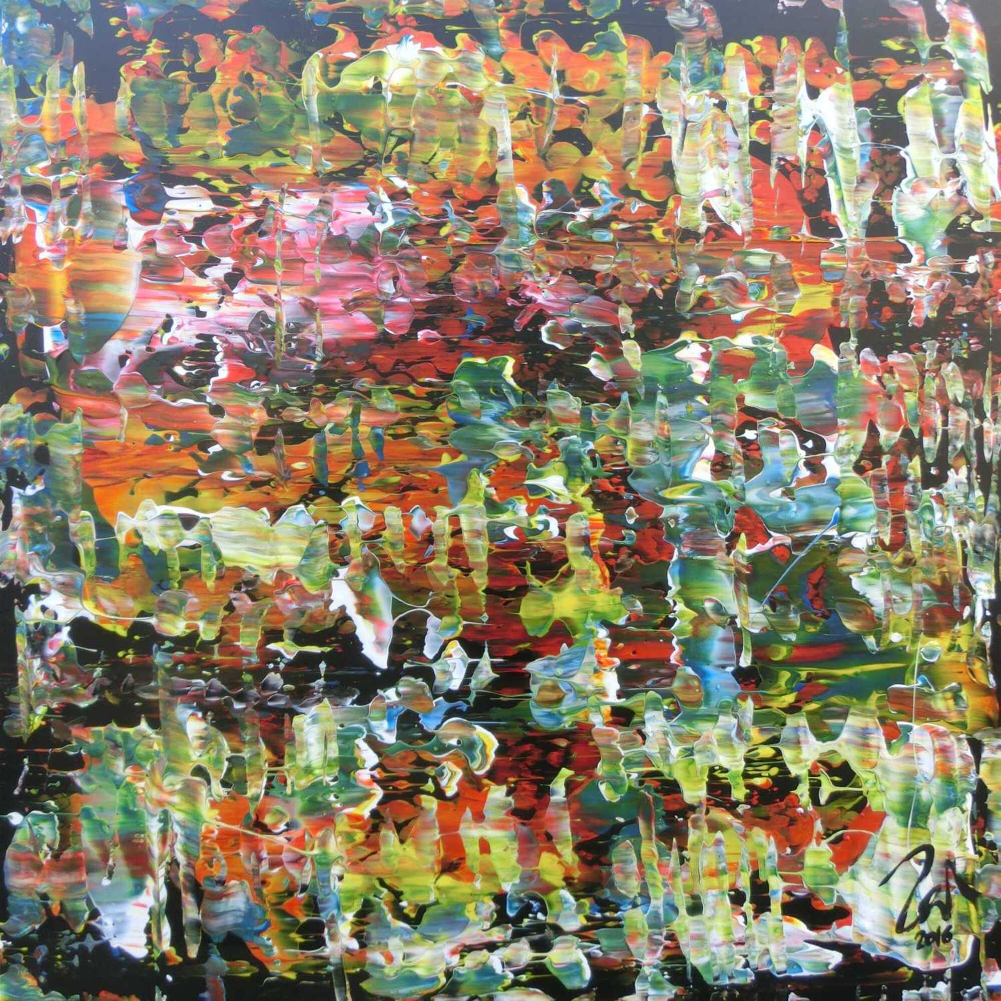 Abstraktes Original Nr. 519 von Alex Zerr