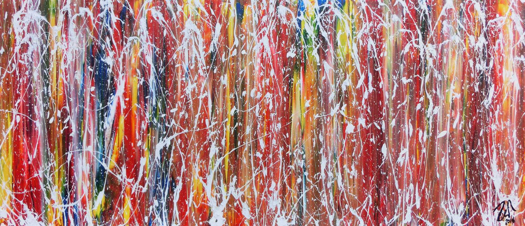 Abstraktes Original Nr. 540 von Alex Zerr