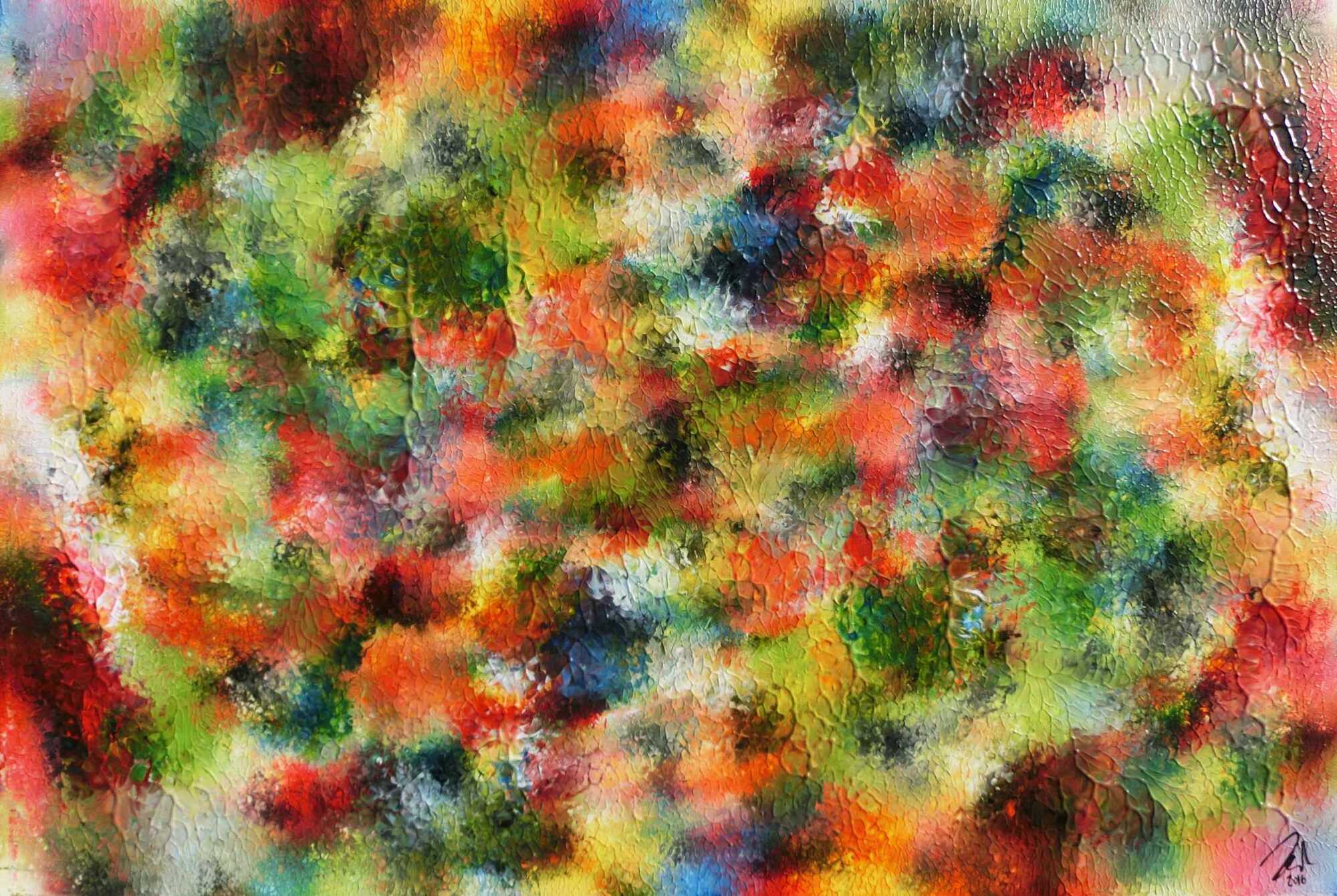 Abstraktes Original Nr. 552 von Alex Zerr