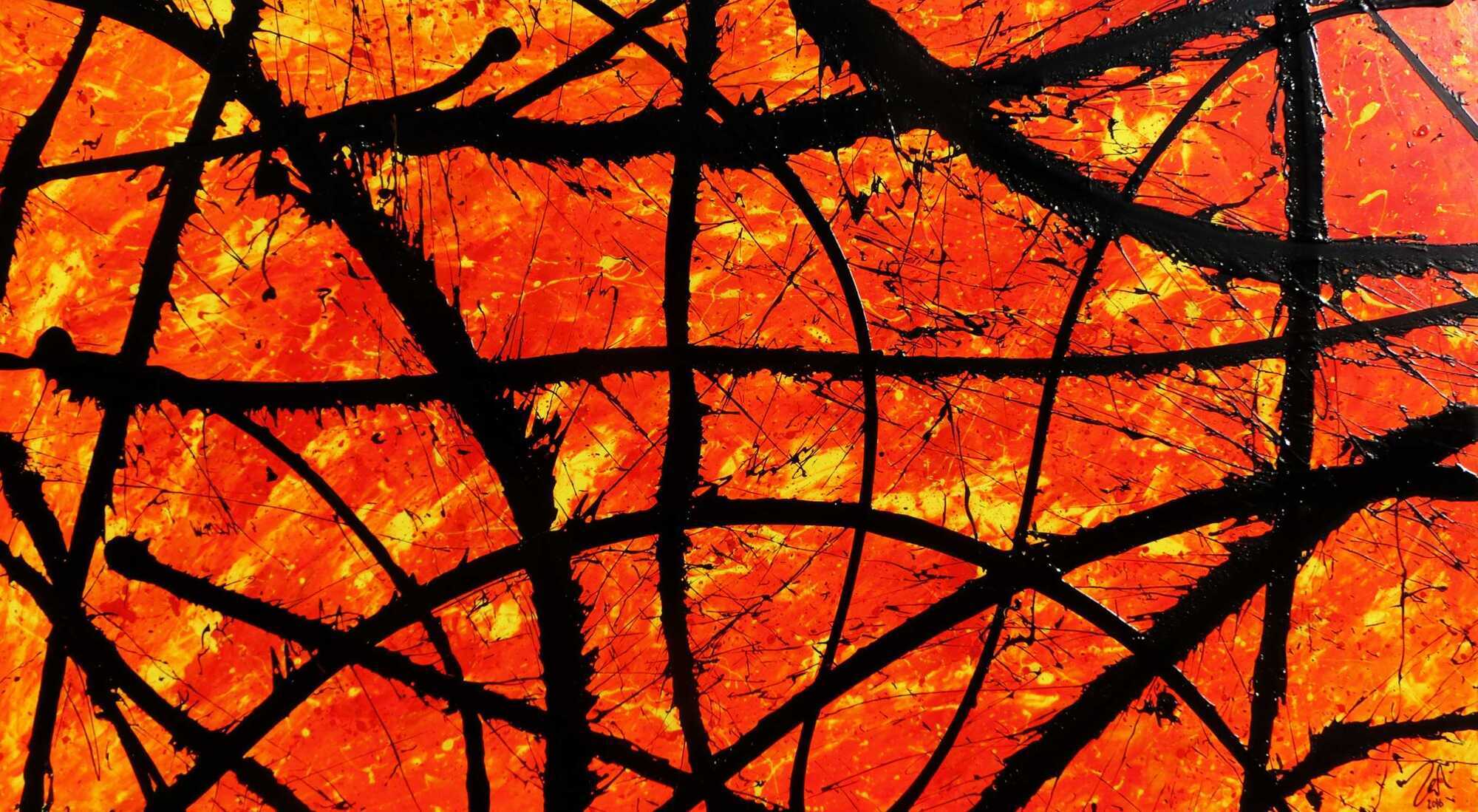 Abstract original No. 553 by Alex Zerr