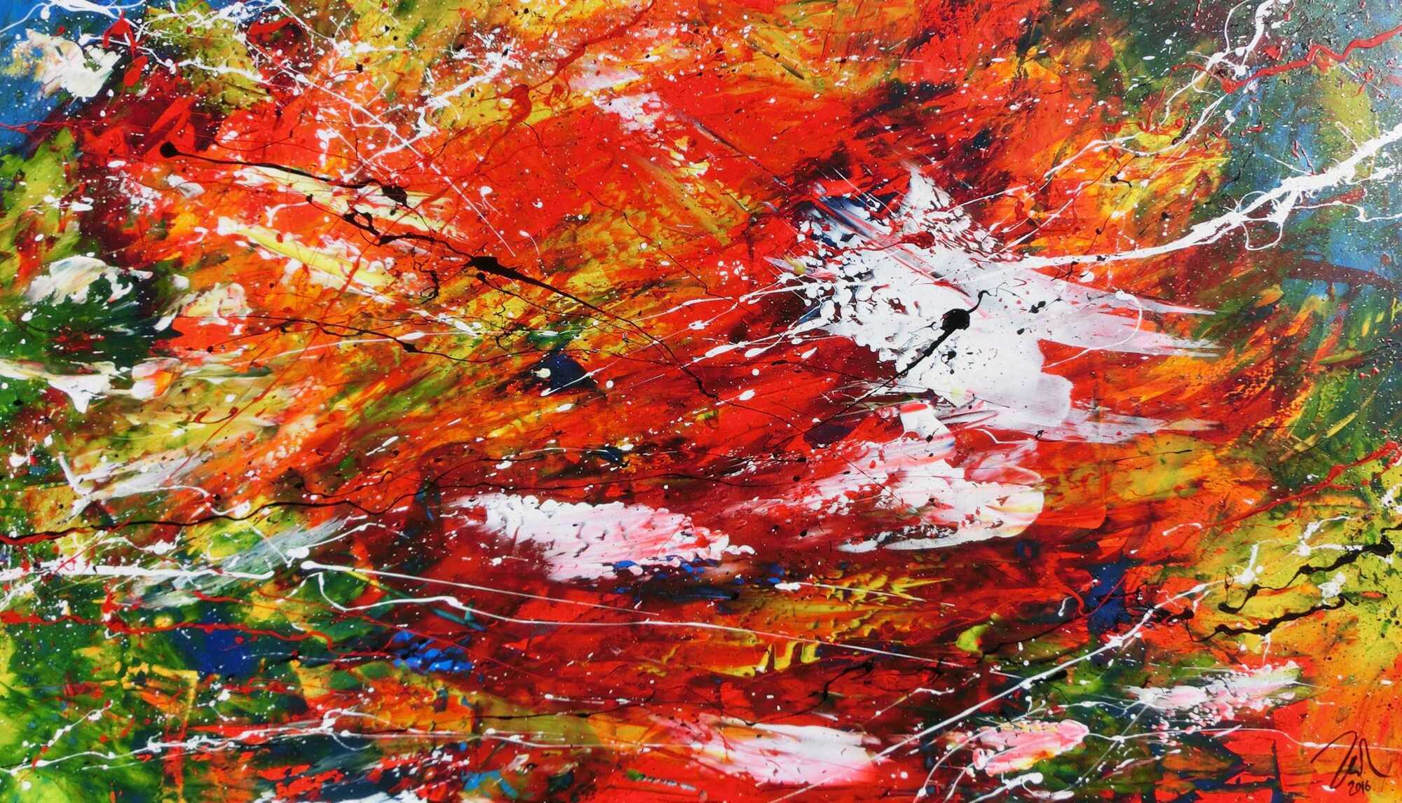 Abstract original No. 556 by Alex Zerr