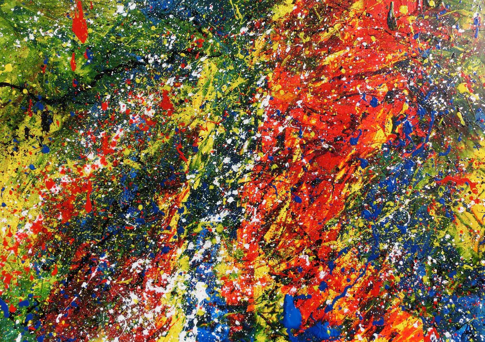 Abstract original No. 557 by Alex Zerr