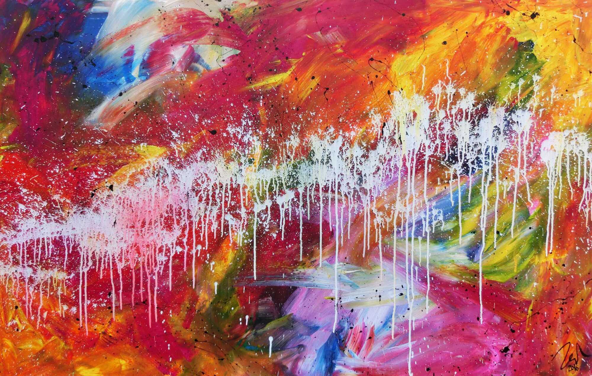 Abstract original No. 570 by Alex Zerr