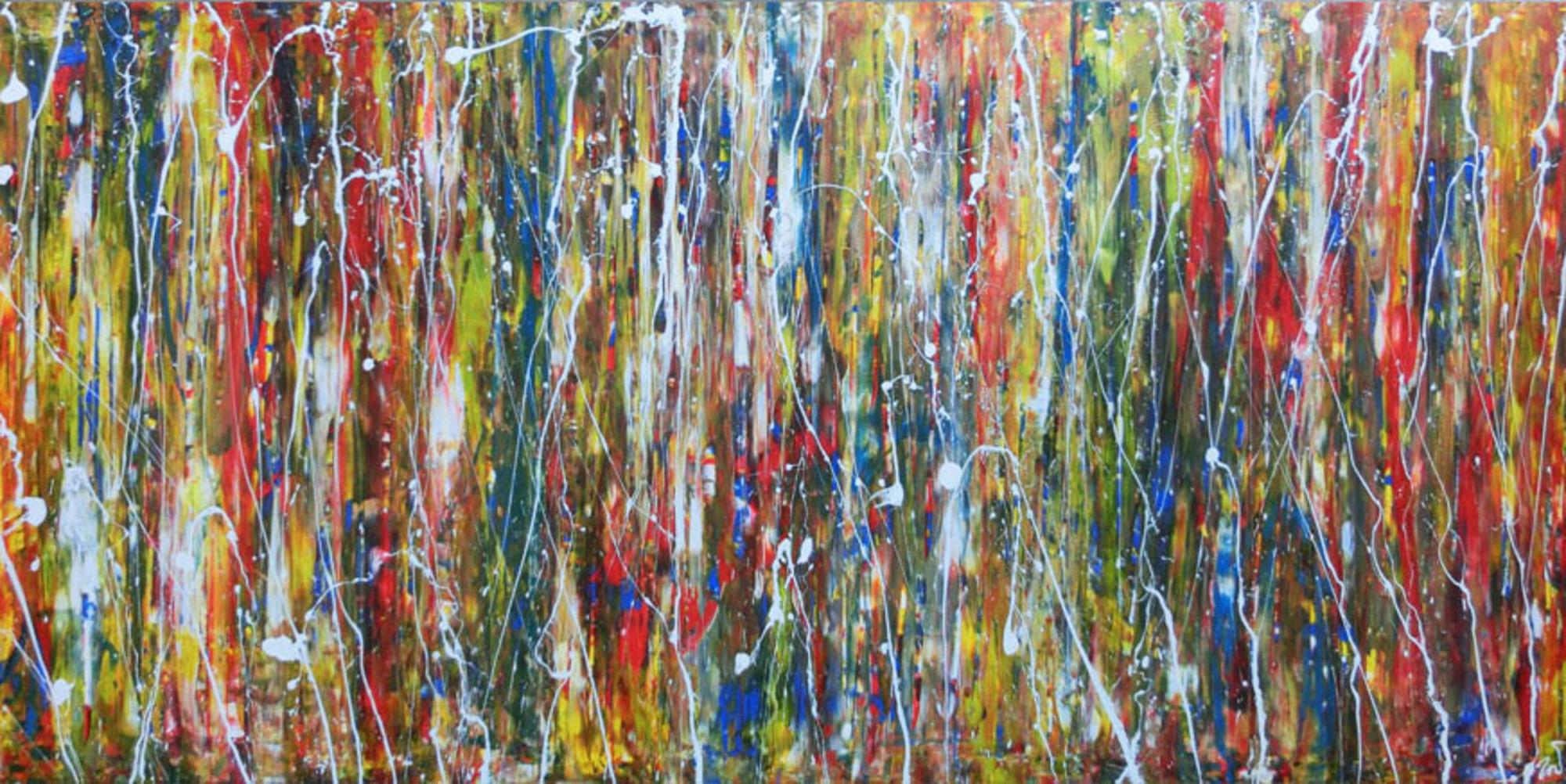 Abstraktes Original Nr. 58 von Alex Zerr