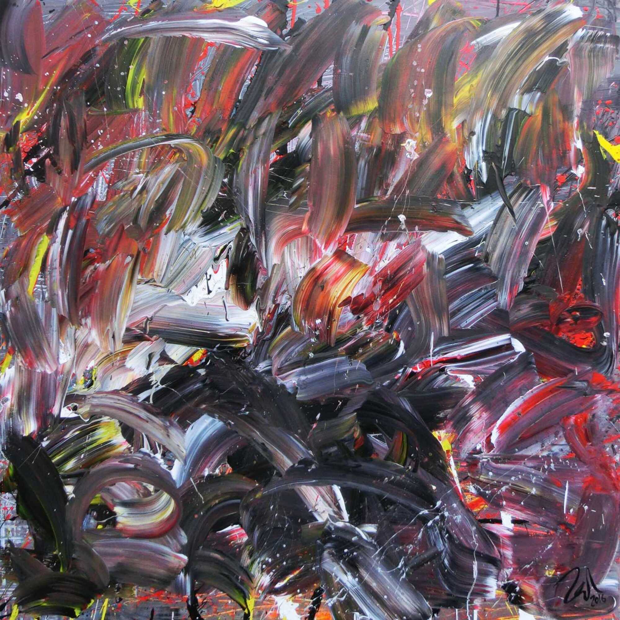 Abstract original No. 584 by Alex Zerr