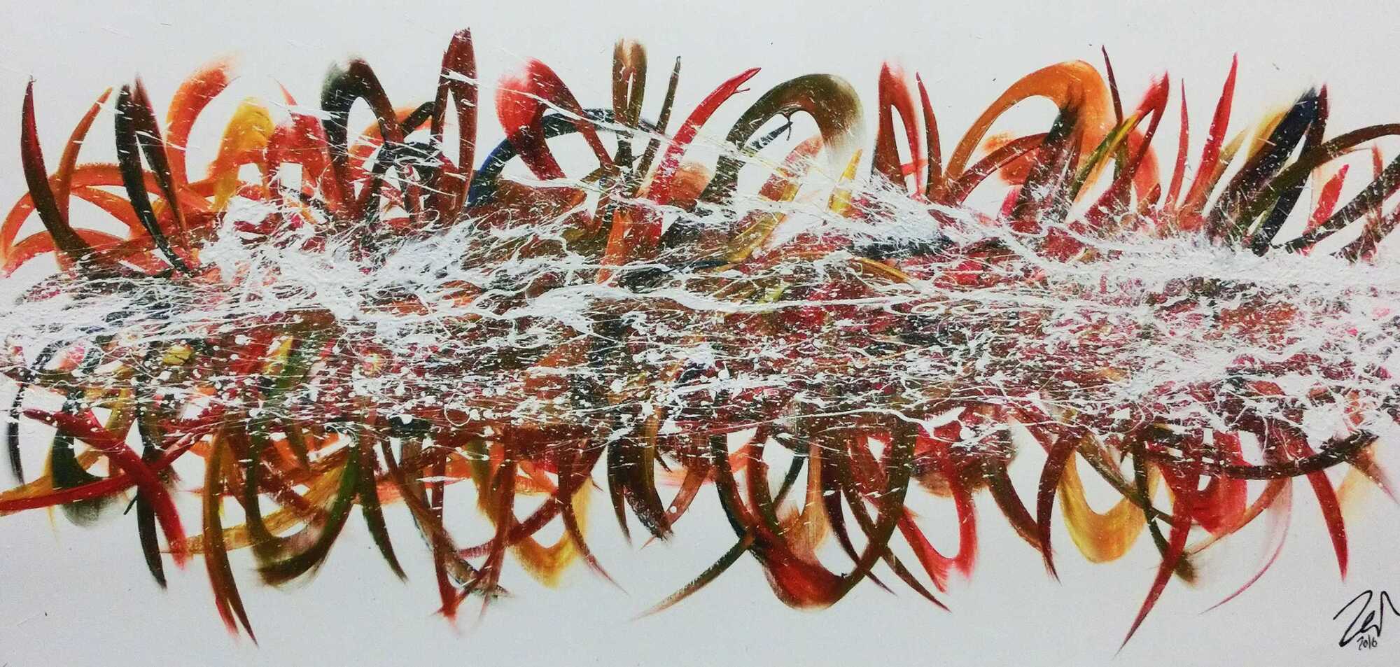 Abstract original No. 588 by Alex Zerr