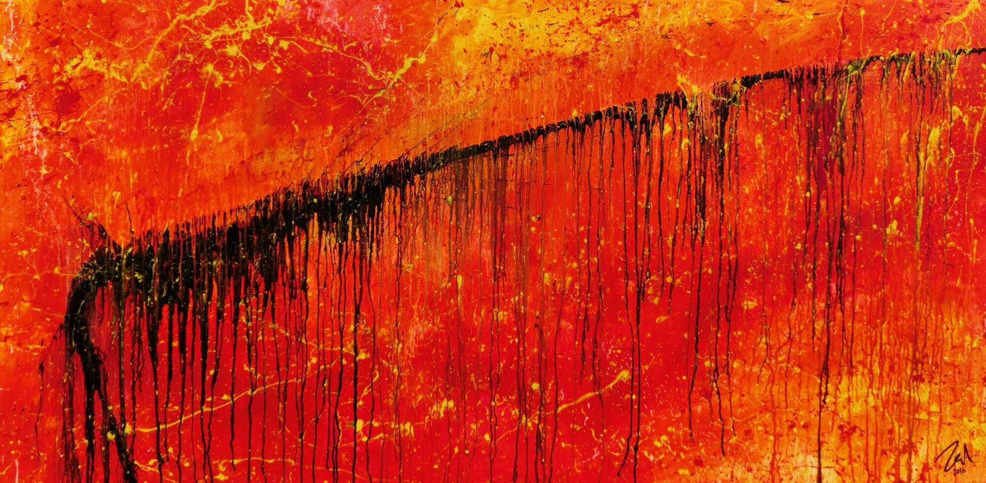 Abstract original No. 595 by Alex Zerr